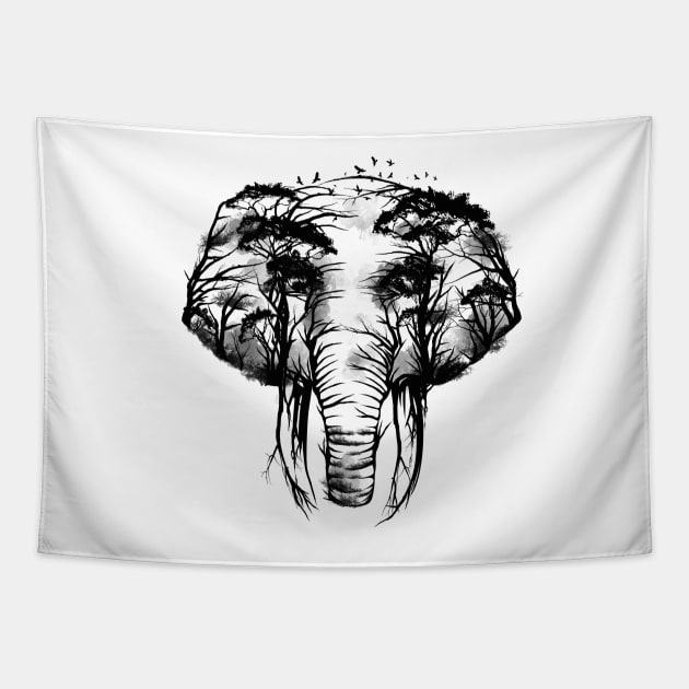 Wild Safari Tapestry by DANDINGEROZZ