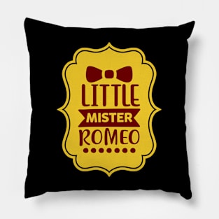 Little Mister Romeo | Cute Kid's Pillow