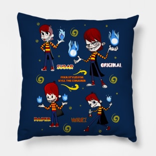 Kyle The Conjurer x4 Pillow