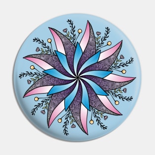 Flower Mandala Pin