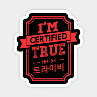 Certified TRI.BE TRUE Magnet