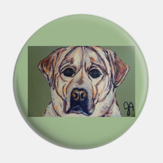 yellow lab face closeup Pin by Jeneralarts