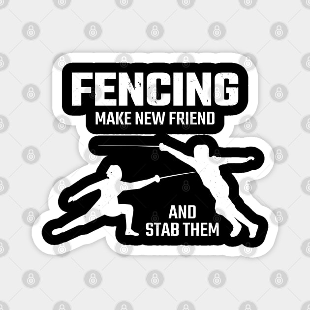 fencing Magnet by Mandala Project