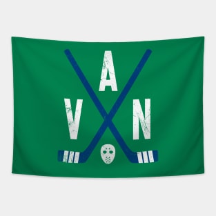 VAN Retro Sticks - Green Tapestry