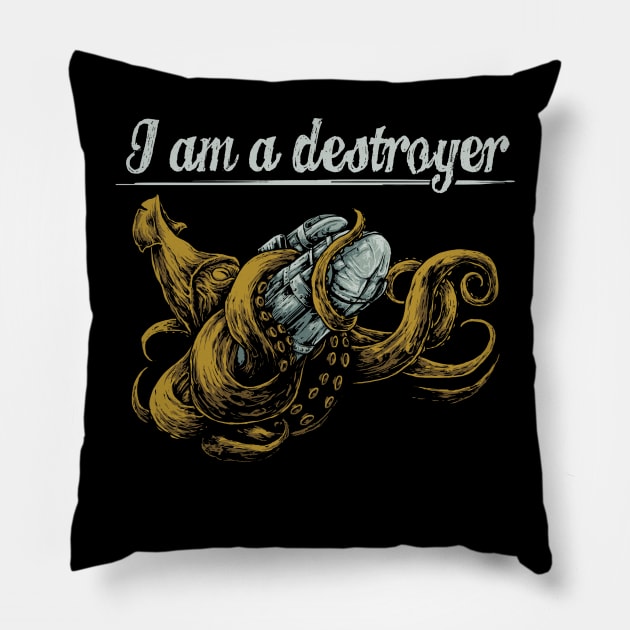 Destroyer Pillow by akawork280