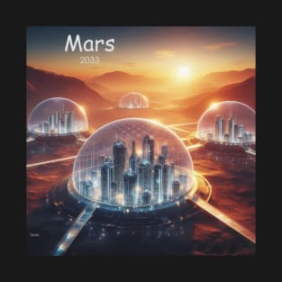 Mars City . T-Shirt