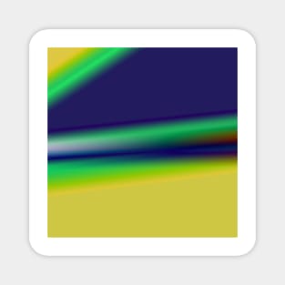 yellow blue green texture Magnet