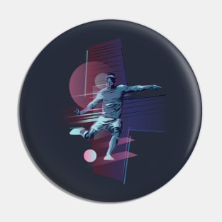 football striker Pin