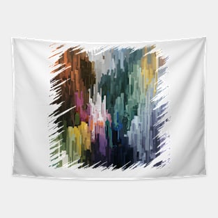 Colorful Cascade Tapestry