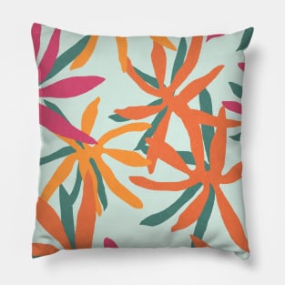 Tropical flowers Pillow