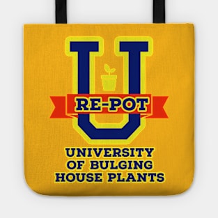 Re-Pot University House Plants Fun Tote