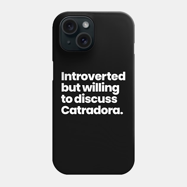 Introverted but willing to discuss Catradora - She-Ra and the Princess of Power Phone Case by viking_elf