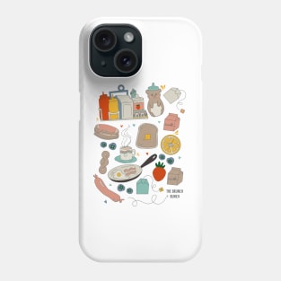 The Brunch Bunch -Textured Vintage Vibes Phone Case