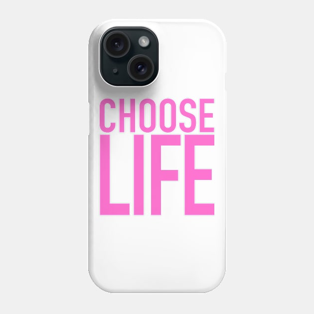 Choose Life Phone Case by Vandalay Industries