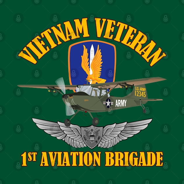 1st Avn Bde - OV-1 Mohawk Vietnam by MilitaryVetShop