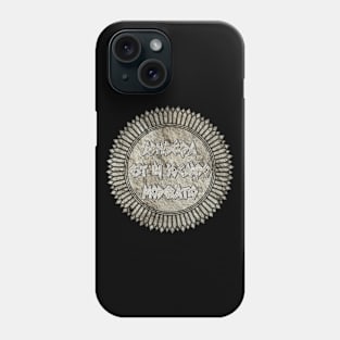 Adhibenda Est In Jocando Moderatio Phone Case