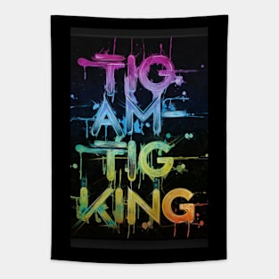 King Quote for kings Tapestry