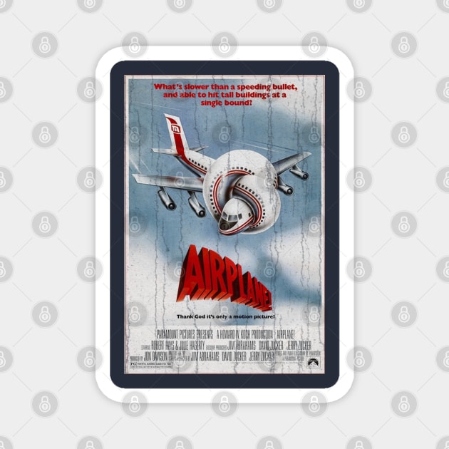 Airplane! poster Magnet by GADA