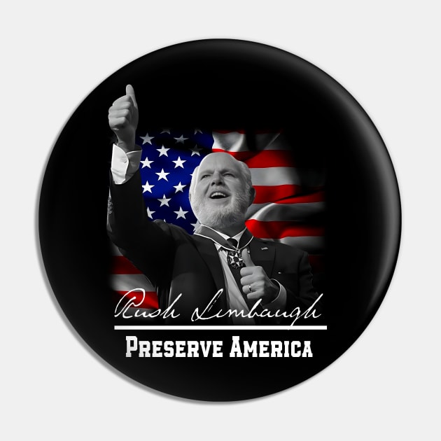 RUSH LIMBAUGH AN AMERICAN ICON Pin by CelestialCharmCrafts