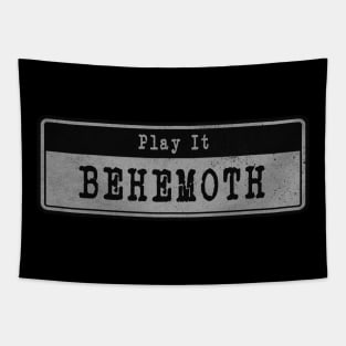 Behemoth // Vintage Fanart Tribute Tapestry