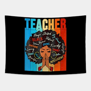 Black History Month Teacher For Girls Women Tapestry