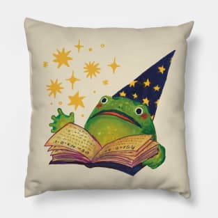 Wizard Frog Pillow