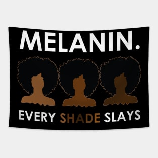 Melanin Every Shade Slays Tapestry