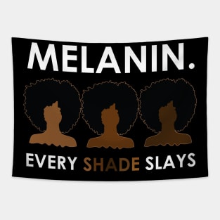 Melanin Every Shade Slays Tapestry