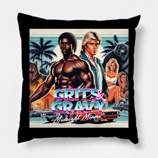 Grits & Gravy: Midnight Miami #5 Pillow