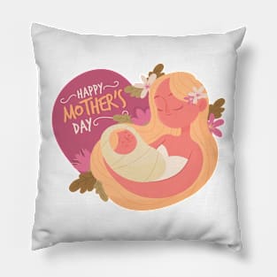 Mother and her Baby | Mother's Day Pillow