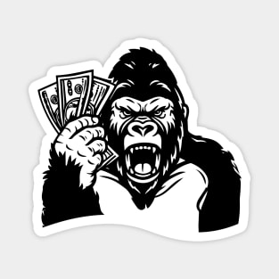 Gorilla with Money Magnet