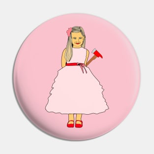 Little Miss Fireaxe Pin