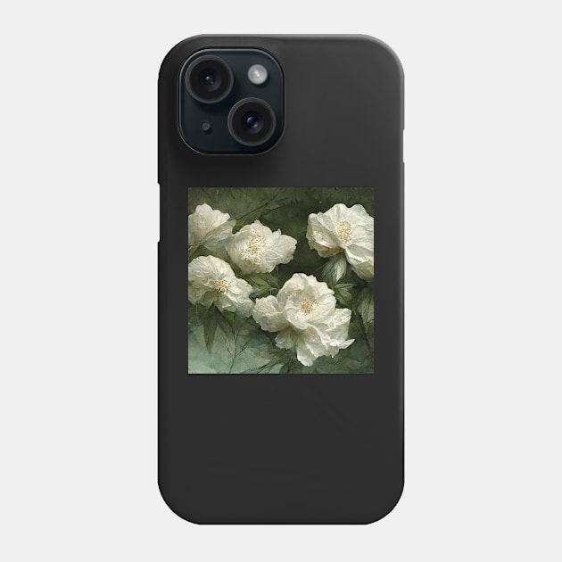 White Roses Phone Case by rolphenstien