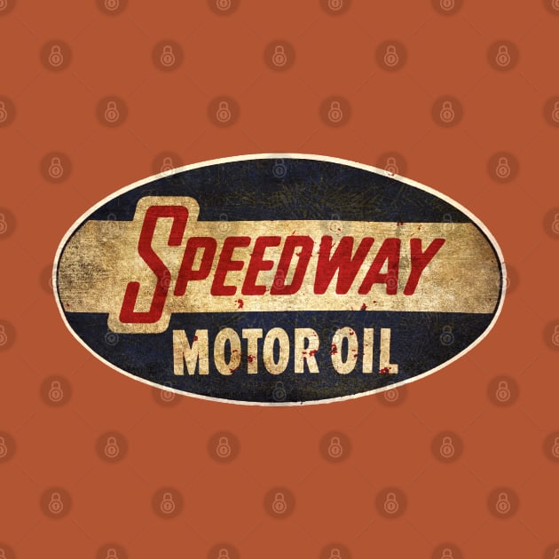 Speedway Oil by Midcenturydave