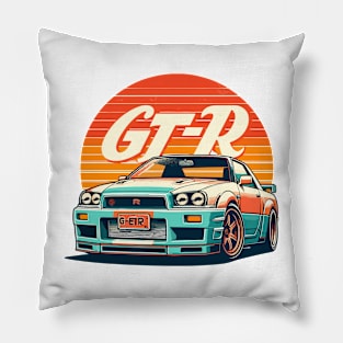 Nissan GTR R34 Pillow