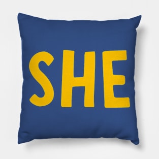 What's your pronoun?!? Pillow