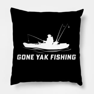 GONE YAK FISHING Pillow