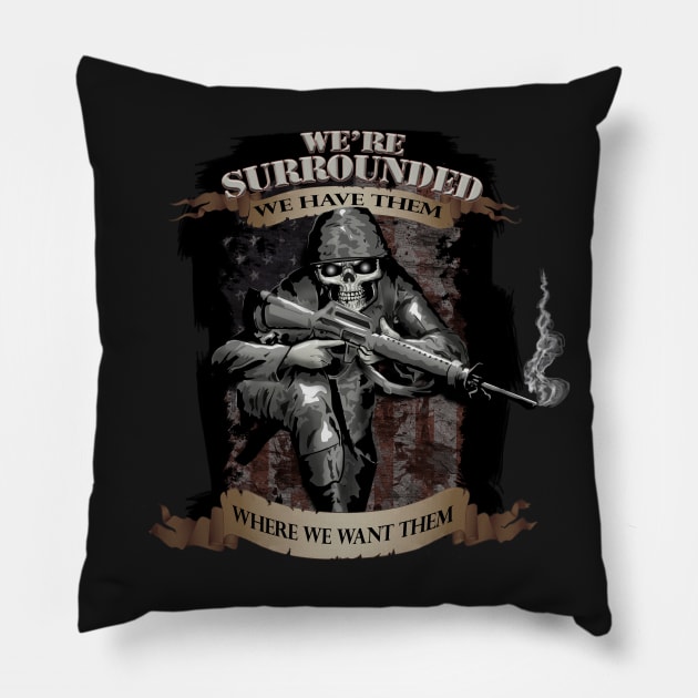 Soldier Pillow by Illcesar