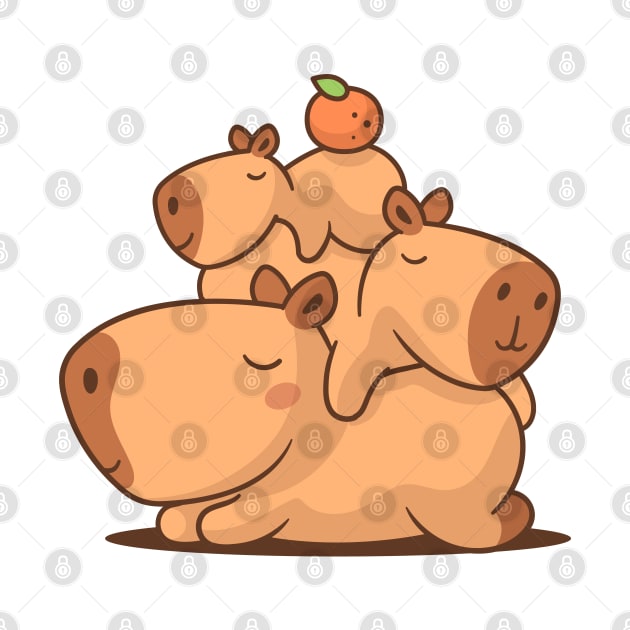 Capybara Stack by zoljo