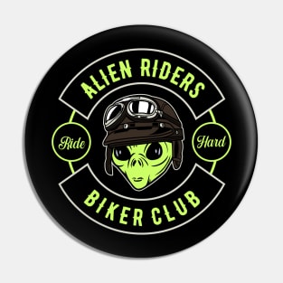 ALIEN RIDER CARTOON Pin