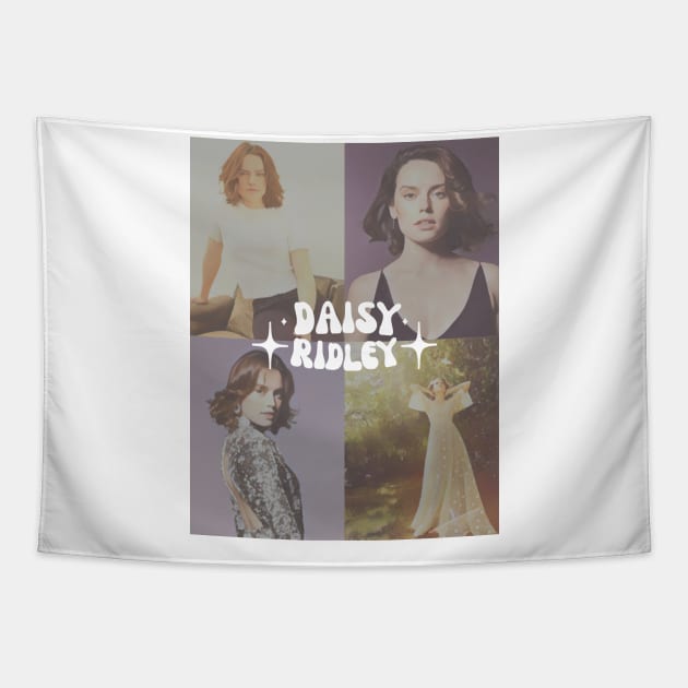 groovy aesthetic daisy ridley  (perfect for your average rey skywalker stan) • star wars cast collection Tapestry by shopanniekat