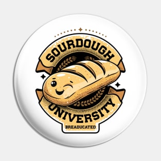 Sourdough University Breaducated Pin