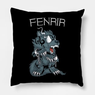 Fury of the Wolf: Fenrir the Destroyer Pillow