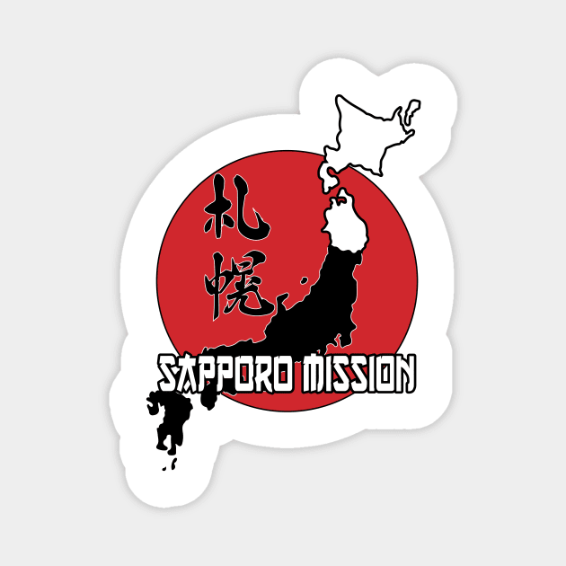 Sapporo LDS mission Magnet by Cryptid