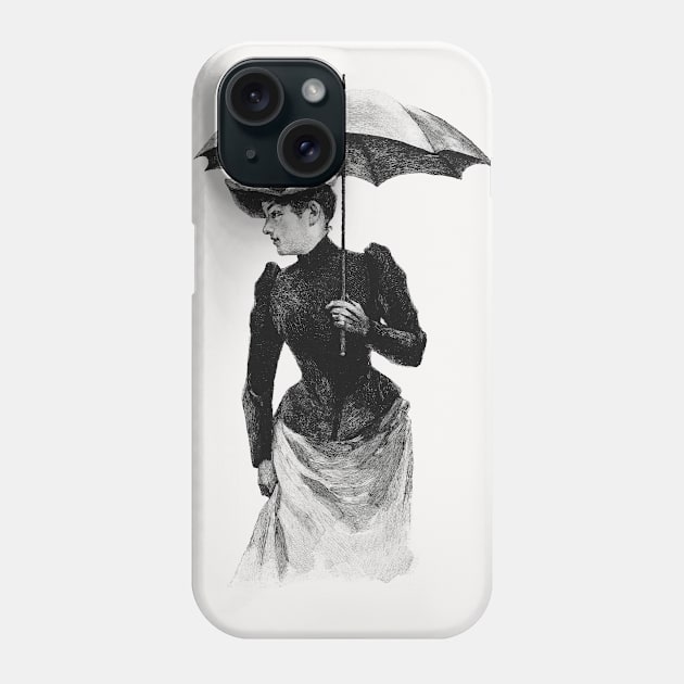 Umbrella Art Club Phone Case by gabbidea 