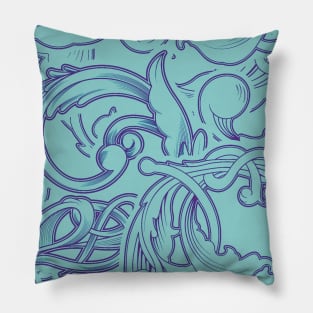 Retro Vintage 227 Pillow