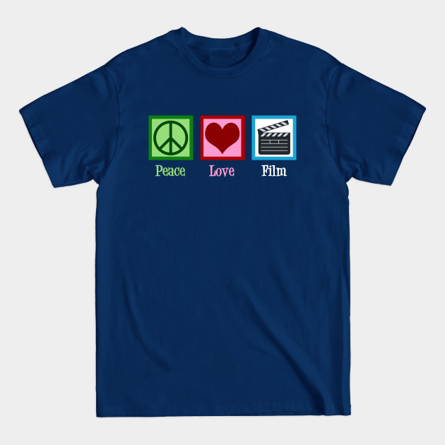 Discover Peace Love Film - Film - T-Shirt