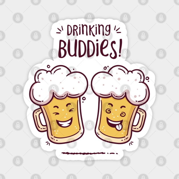 Drinking Buddies - Beer Lovers Pin