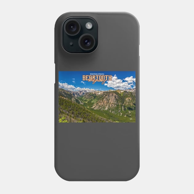 Beartooth Highway Wyoming and Montana Phone Case by Gestalt Imagery