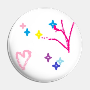 Stars Pin